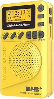 Pocket DAB Digital Radio Mini DAB+ Digital Radio with MP3 Player FM Radio LCD Display
