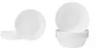 Corelle Livingware Bread and Butter Dinner Plates Set 6-pc Winter Frost White AU