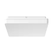Sunset Square LED Oyster Light W300mm White Polycarbonate 3CCT - 20887