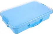 BESPORTBLE Mini Sandbox Box for Kids Equipment with Plastic Lid Garden for Creative Playtime