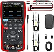 3in1 Digital Multimeter 50MHz Bandwidth 280MS Sampling Rate PC Waveform Data Storage Dual Channel Oscilloscope Signal Generator 3.5 Inch Color Display Digit Multimeter Handheld Oscope Meter Handheld