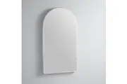 Remer Modern Arch Mirror 510x910mm Matte White MA51-MW