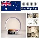 Wireless Charging Touch Lamp & Alarm Clock - Dimmable LED for Modern Bedrooms