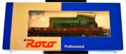 HO Roco # 47796 of the DB - Flat car carrying truck
