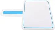 HOODANCOS Single Sided Erasable Whiteboard Paddle Multi Use Writable Scoreboard for Judges Competitions and Voting Dry Erase Surface Easy to Clean and Handle