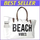 Trendy Sandproof Beach Bag: Waterproof, Foldable & Perfect for Summer Adventures