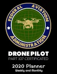 在飛比找博客來優惠-Drone Pilot 2020 Planner: 2020