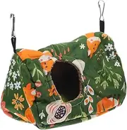 Happyyami Parrot Hammock Comfortable Bird Nest with Easy Access for Birds Winter Warmth for Parrots Canaries and Budgies