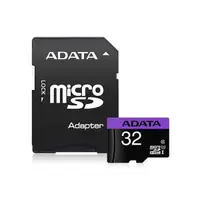 在飛比找蝦皮購物優惠-Adata 存儲卡 32GB 高級微型 SDHC 卡,帶適配