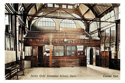ptc5626 - Yorks. - Early Central Hall, Girls' Grammar School, Batley - print 6x4