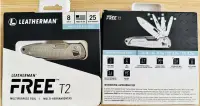 在飛比找露天拍賣優惠-LEATHERMAN Free T2 多功能隨身工具刀, E