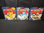 Mega Construx Pokemon Pikachu + Eevee + Squirtle Figure Building Set NEW