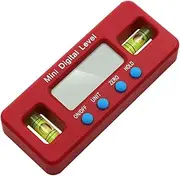 OSALADI Mini Digital Display Inclinometer 100mm Angle Gauge Digital Level Box for Precision Measurement