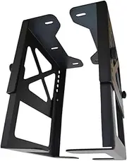 Vsenkes Network Rack CPU Mount Bracket Desktop Computer Spare Parts Versatile Open Frame Server Room Rack Adjustable Width for Office