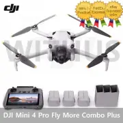 DJI Mini 4 Pro Fly More Combo Plus (DJI RC 2) Camera Drone (3 Batteries Plus)_