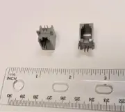 2 pcs RJ-9 4P4C 4-Pin Telephone Handset Socket Connector, PCB Mount, RJ-10 RJ-22
