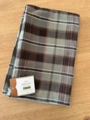 Pottery Barn Thornton Plaid Lumbar Pillow Cover 16x26" Green Winter Christmas