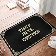 Mat Outdoor They Bite Crites Doormat Door Mats for Home Entrance Indoor Outdoor Paw Mat (Color : Colour, Size : 65X90CM)