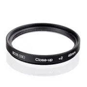 46mm +2 High Definition Close Up Macro Lens Sony Canon Nikon DSLR + FREE Pouch
