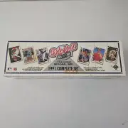 1991 Upper Deck Baseball Cards Complete Set Factory Seaed Ken Griffey JR