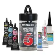 Vibra-Tite Threadlocker,Black,Tube,Kit 27007 Vibra-Tite 27007 5 mL 8 15