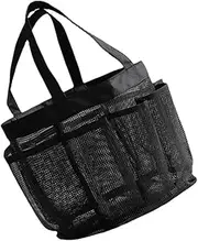 BUTIFULSIC Travel Toiletry Pouch Capacity Portable Mesh Bag for Beach and Travel Design for Boys and Girls Toys Towels Cosmetics and Swim Accessories