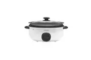 Morphy Richards 6.5L Sear & Stew Slow Cooker Home Kitchen Appliance Vivid White