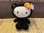 Hello Kitty Sanrio Cracker Barrel Exclusive Halloween Black 9” Cat Plush NWT
