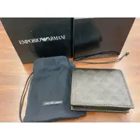 在飛比找蝦皮購物優惠-全新*專櫃正品EMPORIO ARMANI <GA>深咖啡色