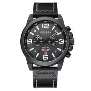 Elegant Japanese Movement Quartz Business Watch with Round Dial and Imitation Le