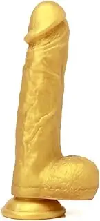 8.66 Inch Realistic Big Thick Dildo Sex Toy for Women, Lifelike Soft Silicone Anal Dildo with Strong Suction Cup for Hands-Free, Realistic Fake Penis for Vagina Anal Play