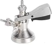 G Type Keg Coupler, G5/8 Stainless Steel Draft Beer Dispenser Homebrew Beer Taps for Kegs