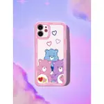 正版聯名款 彩虹熊CARE BEARS 彩虹心心熊熊手機殼 IPHONE手機殼 IPHONE保護套