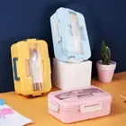 Lunch Box Bento Box Set For Kids Adult Lunch Food Storage Container Microwave