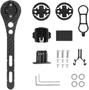 Pegciuho Out Front Bike Computer Mount Bicycle Handlebar Mount Speedometer Holder Bike Mount for Road Bikes, Long
