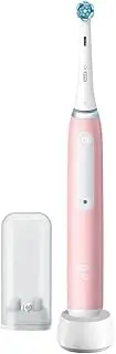 Oral-B iO 3N Electric Toothbrush Pink Round Brush Soft Micro Vibrations 3 Cleaning Modes 1 Charger 1 Brush Holder Rechargeable