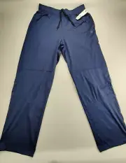 Zelos Men's Large "Big n Tall" Loose Fit Warm Soft Blue 31" Sweatpants "NEW"
