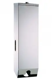 Presale Bradley 5443 Triple Toilet Roll Dispenser Lockable - Silver