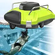 Cordless Robotic Pool Cleaner, Pool Vacuum Cleaner with Intelligent Route Planning, Lasting Up to 120 Minutes, Suitable for Underground Pools Up to 85m²