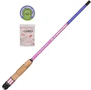 Pocket Fishing Pole - Carbon Fiber Telescopic Casting Pole,Lightweight Fishing Stick for Trout Walleye, Tackle Gear for Beginner Angler