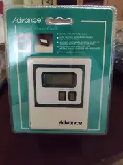 Advance Digital Alarm Clock Auto-Lite time light display New In Package