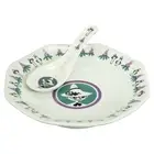 Yamaka Shoten MOOMIN Tableware Set, Plate, Fried Rice Plate, 19cm, Comes with As