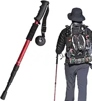 Telescopic Walking Poles, Aluminum Alloy Collapsibla Hiking Trekking Poles, Ultralighte Backpacking Walking Stick for Women and Men, Adjustable Trekking Sticks for Camping, Mountaining