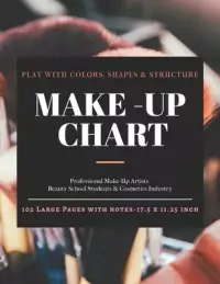 在飛比找博客來優惠-Make-Up Chart: A Professional 