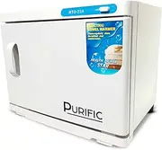 23L White UV Electric Towel Warmer Steriliser Cabinet Beauty Spa Heat Sanitiser