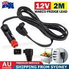12V Merit and Cigarette Plug to Waeco Fridge Adaptor 2M Power Lead Cable Cord AU