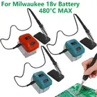 Cordless Welding Soldering Iron Station Fits Milwaukee Makita Bosch Battery New