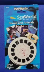 Sealed Sea World SeaWorld Adventure Parks Shows & Animals view-master Reels Pack