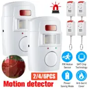 Home Wireless Security PIR Alert System Motion Sensor Alarm Garage Shed Driveway