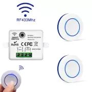 433MHz Remote Control Light Switch 10A 100-240V Relay Controller Switch